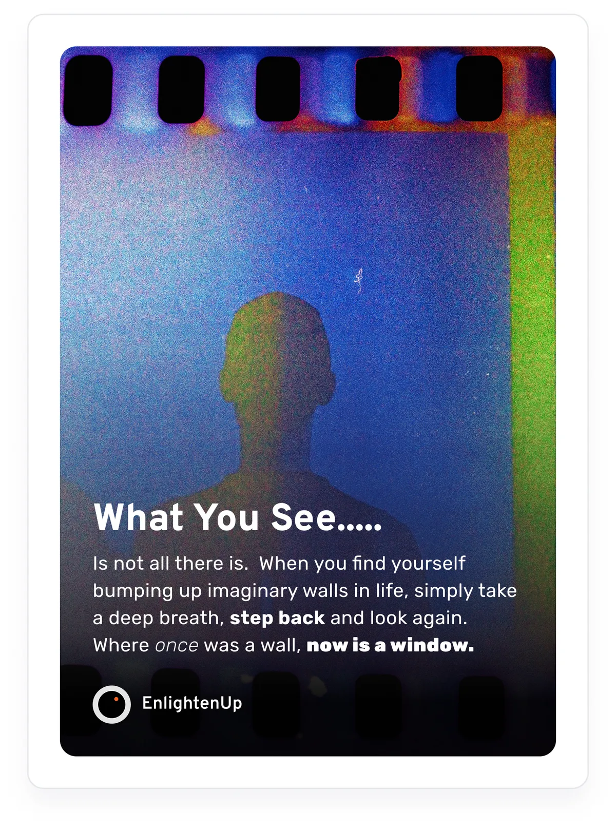 Where Once There Was a Wall...